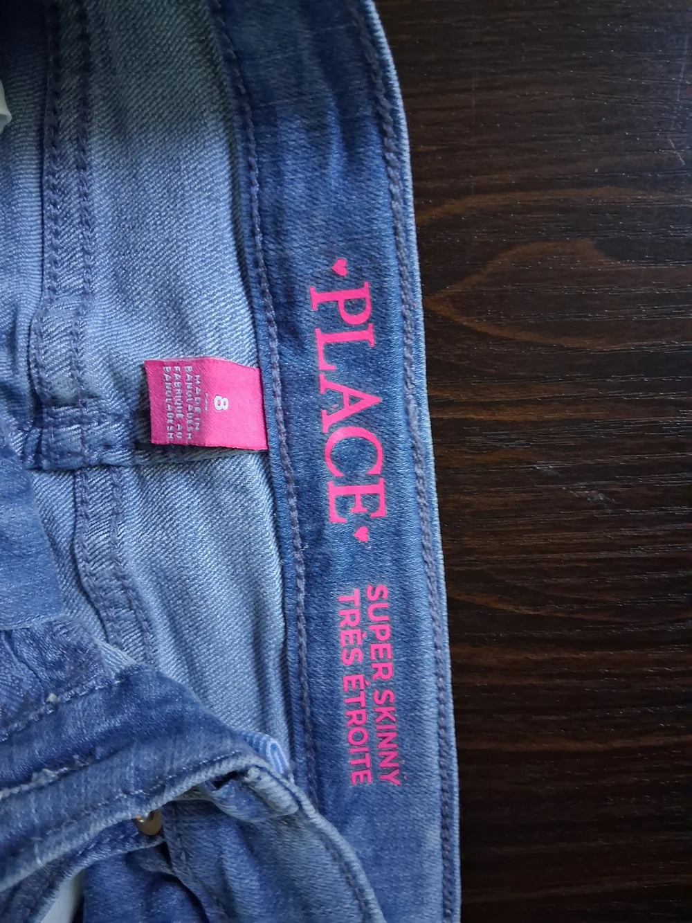 Childrens Place Light Blue Girls Skinny Jeans